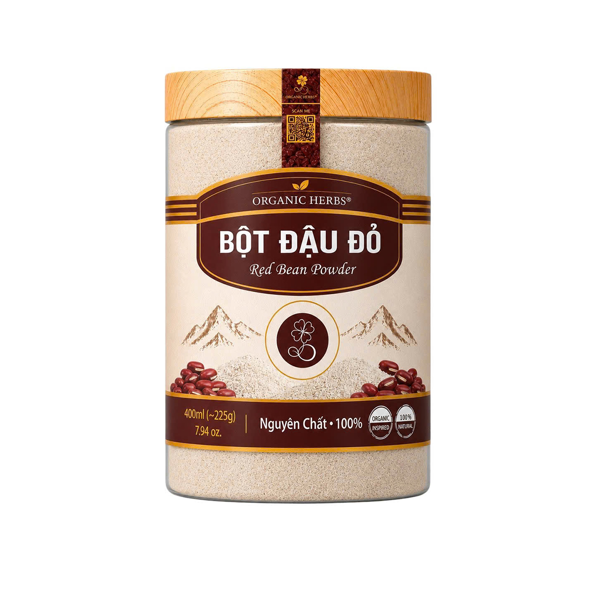 Organic Herbs Bột Đậu Đỏ | Red Bean Powder